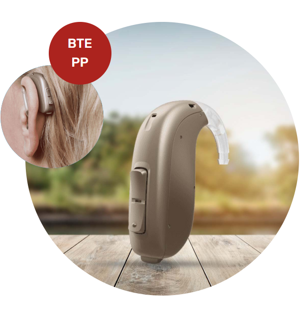 Kulak Arkası (BTE Plus Power) işitme cihazı